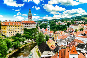 Czech Republic, Bohemia, Krumau on the Vltava Czech Republic, Bohemia, Krumau on the Vltava